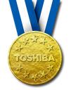 Toshiba gold medal